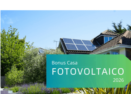 Bonus Fotovoltaico 2026 e Ristrutturazione