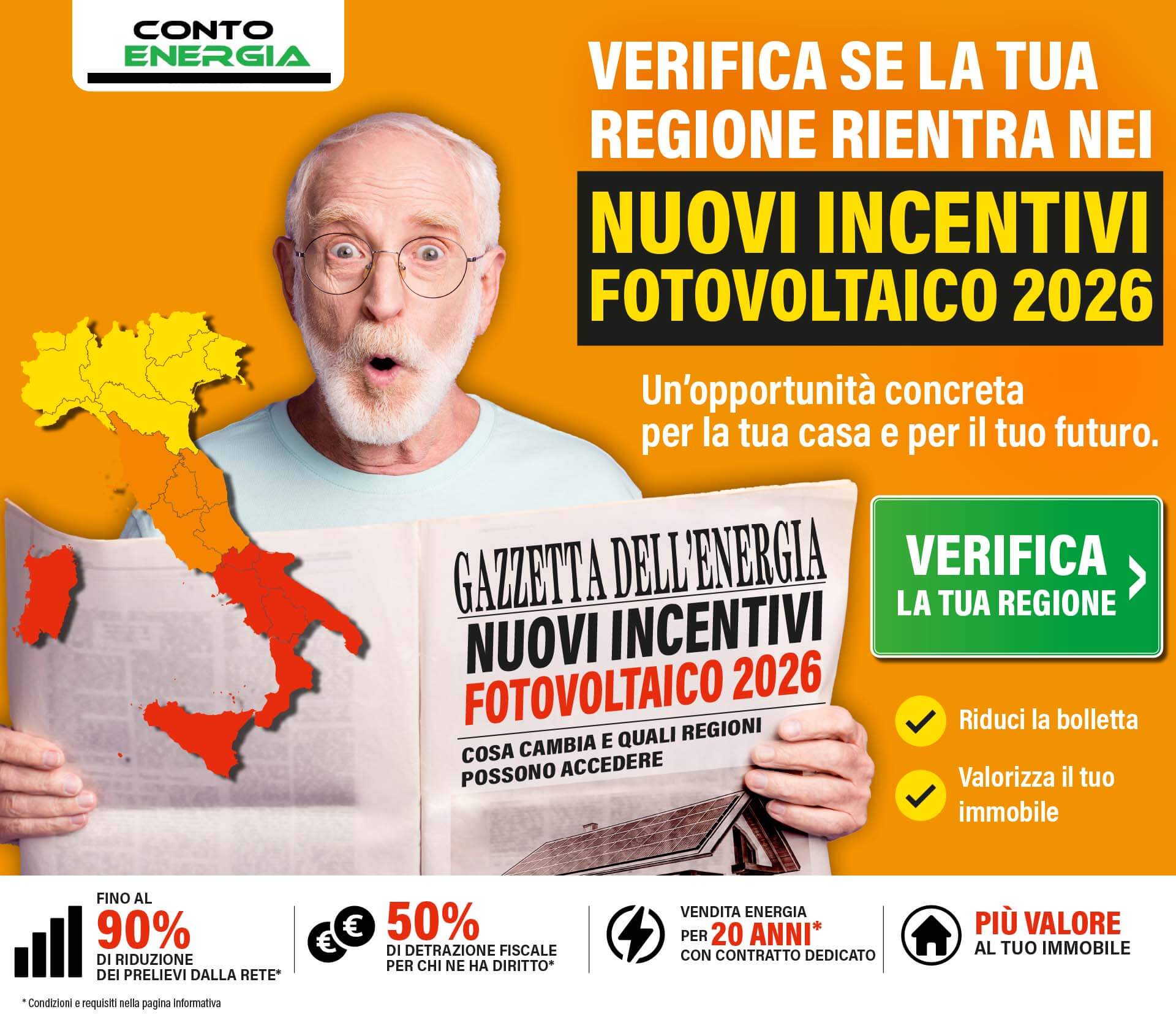 Incentivi Fotovoltaico 2026